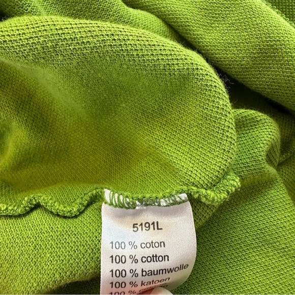 Lacoste Green Polo Golf Tennis Preppy Shirt Vibrant Cotton Comfort size 8/XXL - Picture 11 of 16